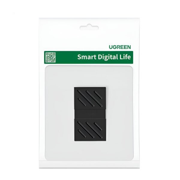 UGREEN RJ45 1Gbps Ethernet Cable Extender Adapter - Black