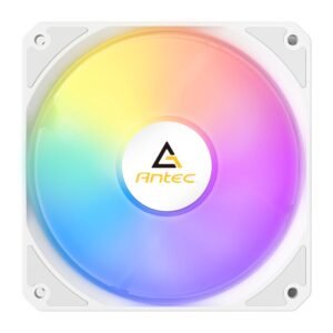 Alternative view of Antec P12 PWM 120mm ARGB Reverse Case Fan - White