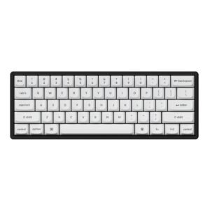 Keychron Double Shot PBT OSA Full Keycap Set - Black/White - Image 5