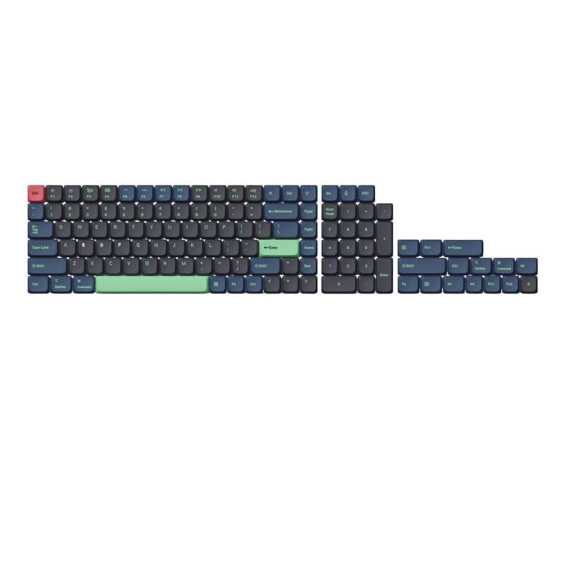 Keychron Low Profile Dye-Sub PBT LSA Full Set Keycap Set – Hacker Edition (133 Keys