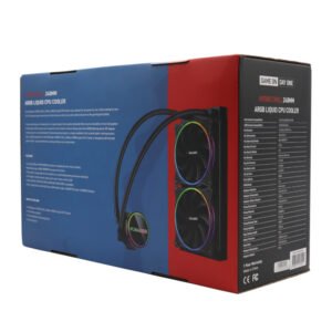PCBuilder Hydro Chill 240MM AIO Liquid CPU Cooler ARGB - Image 6