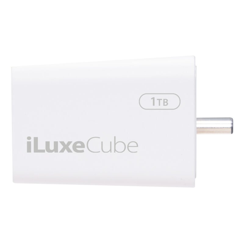 Patriot iLuxe Cube 1TB Type-C Smart Backup Solution - White