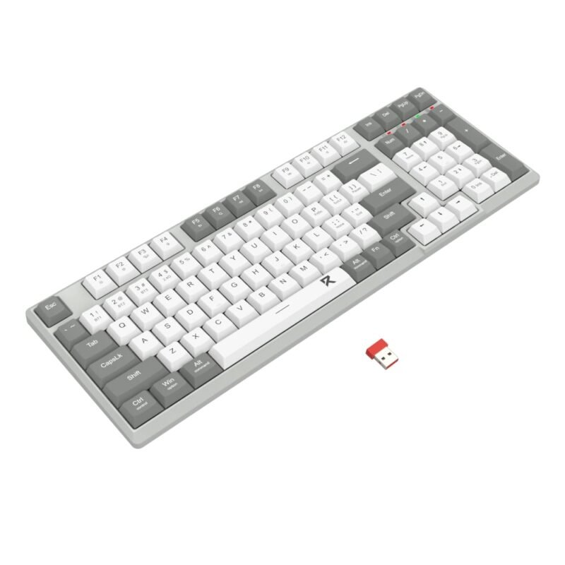 REDRAGON KB SCISSOR KEY 2.4G BT WRS BKWT