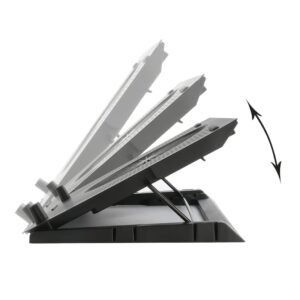 REDRAGON Dual USB 5 Fan RGB Gaming Notebook Stand - Image 3