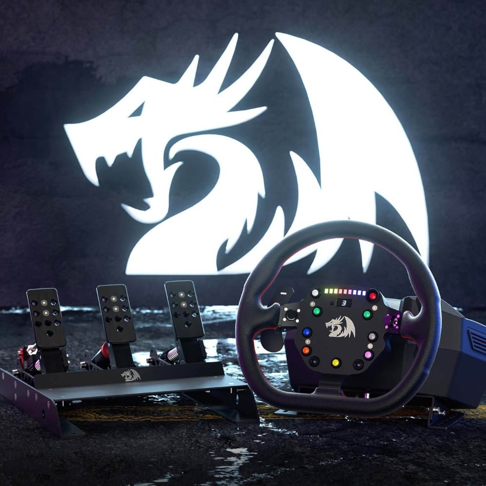 REDRAGON GT-32 RACING WHEEL - Image 6