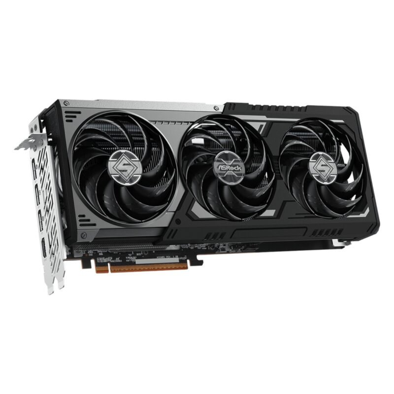 ASRock Radeon RX9070 XT Steel Legend Dark 16GB Graphics Card