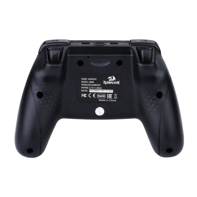Redragon HARROW Wireless X/D-input(Digital/Analog) PC Controller - Black
