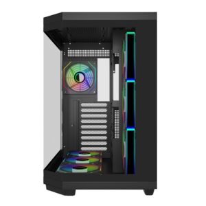 Alternative view of FSP U580 ARGB ATX Ultra Tower Gaming Chassis - Black