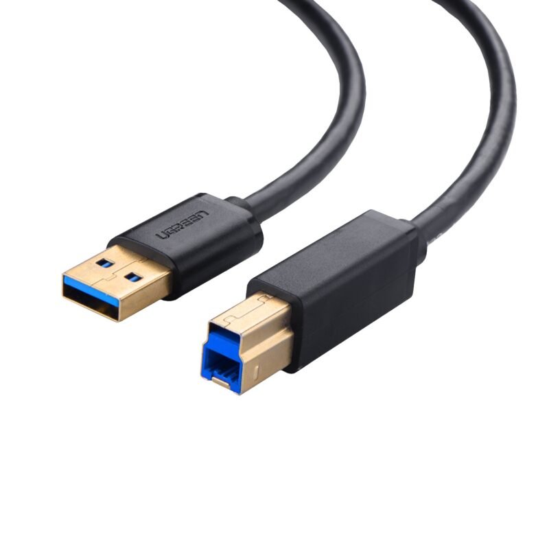 UGREEN US210 USB-A Printer Cable 2M - Black