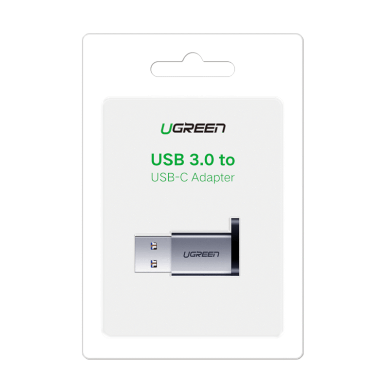 UGREEN USB 3.0 Male to Type-C 3.1 Female Adapter, Data Transfer and Charging