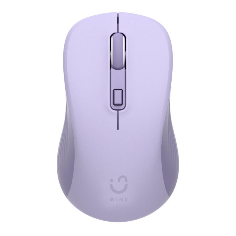 WINX CLICK Easy 1600DPI 2.4GHz Wireless Mouse - Purple