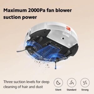 Xiaomi Robot Vacuum Cleaner and Mop E5 - White - Image 7