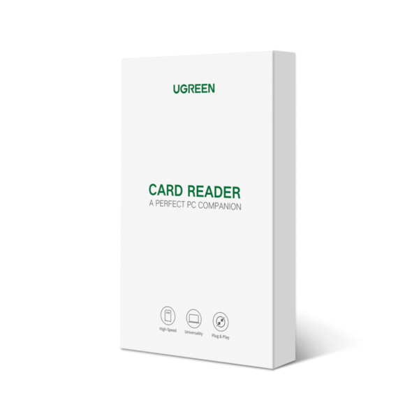 UGREEN USB 3.0 Dual Slot Card Reader for SD/TF Cards – 5Gbps Data Transfer