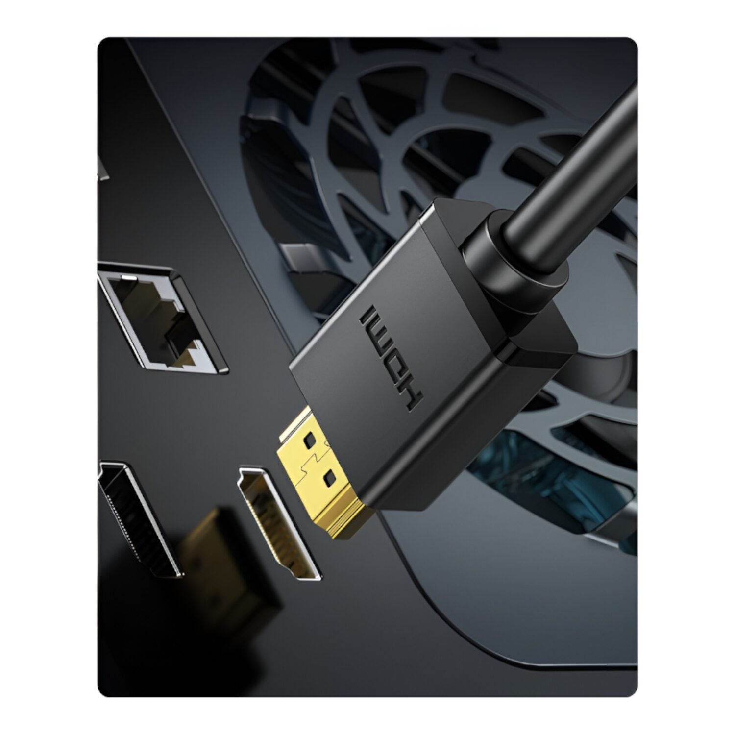 UGREEN HD104-10108 HDMI 4K Cable Male to Male Black 3m - Black - Image 5
