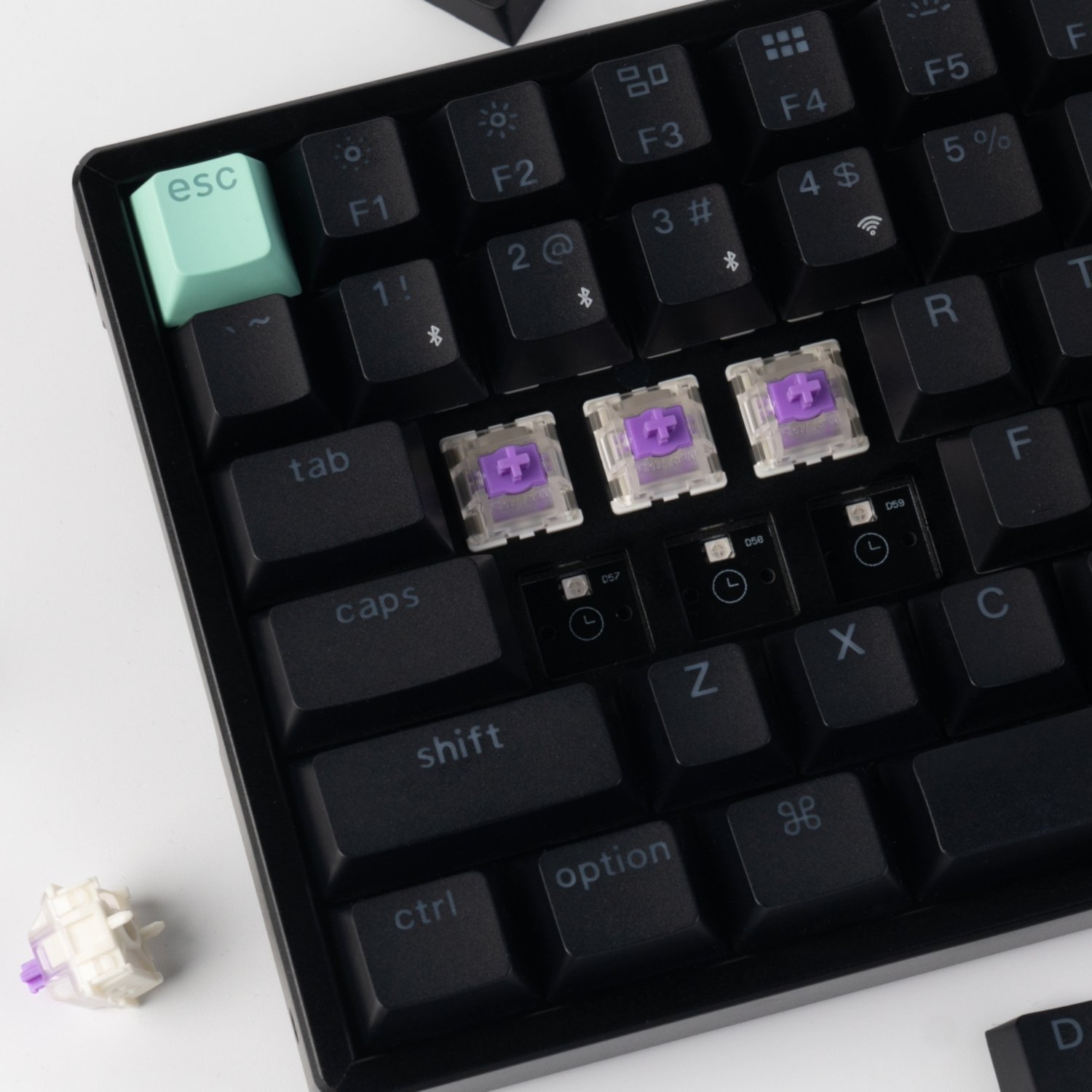 Keychron K4 HE 96% Magnetic Switch Hot-Swap RGB Wireless Keyboard – Black - Image 7