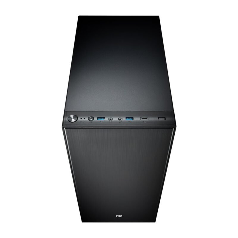 FSP CMT223S ATX Mid Tower Chassis - Black