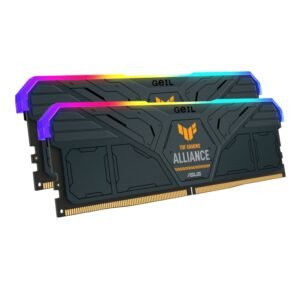GeiL Gemini TUF RGB 32GB DDR5 6000MHz Desktop Gaming Memory Kit (2 x 16GB) – Grey - Image 3