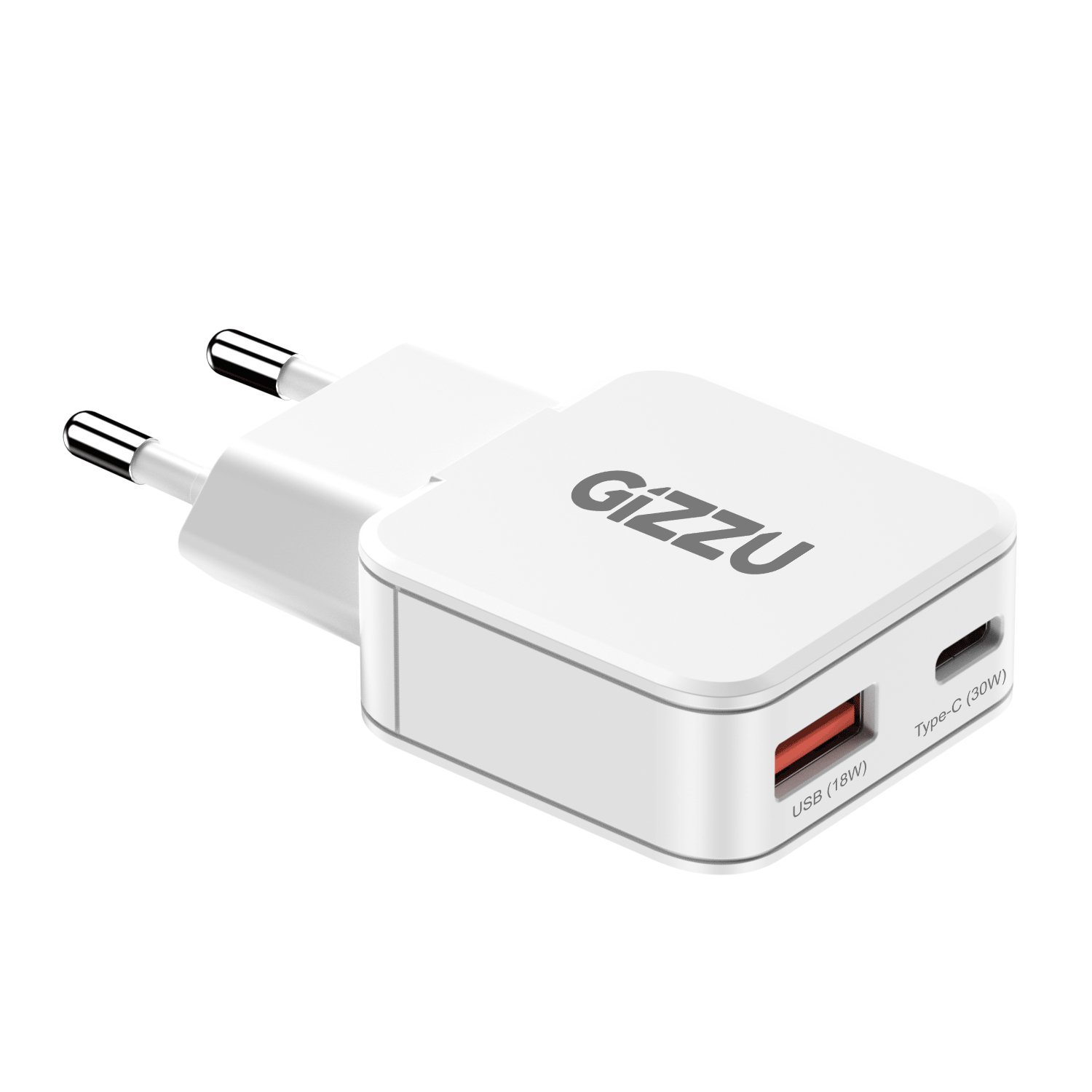 Gizzu 2-Port 30W GaN Wall Charger - Image 3