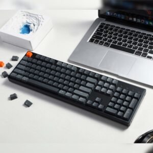 Keychron K10 QMK Full-size RGB Wireless Custom Mechanical Keyboard V.2 (Super RED Switch) – Black - Image 4