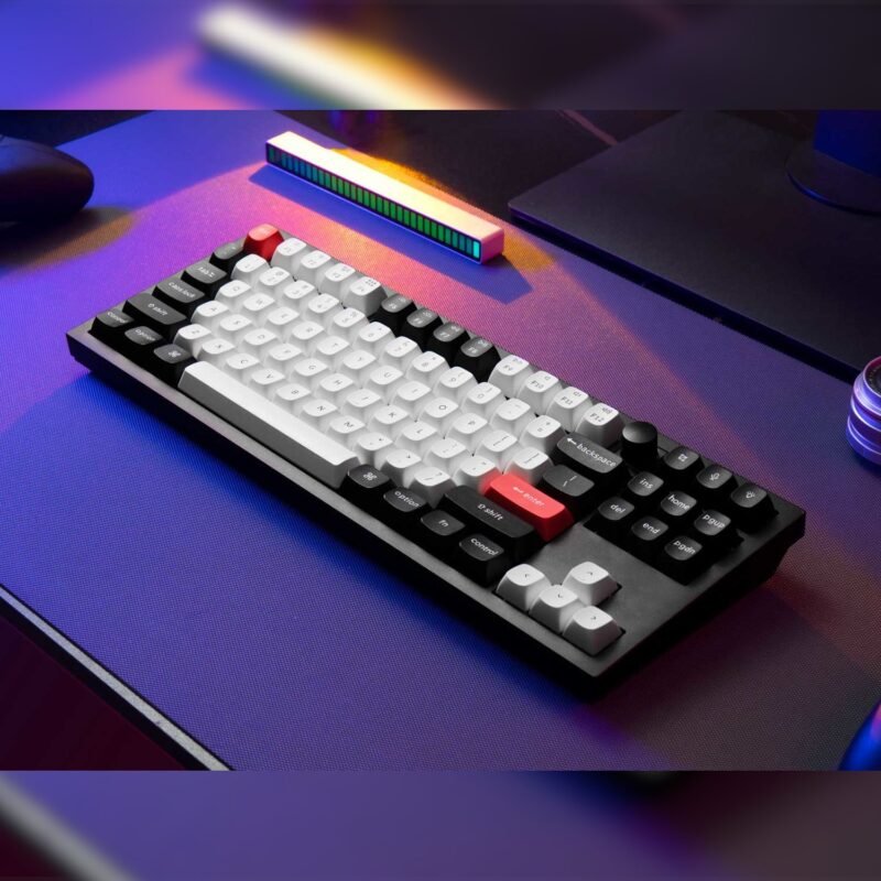 Keychron Q3 HE QMK 80% Wireless Custom Mechanical Keyboard (Nebula Switch) – Carbon Black