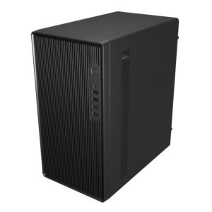 Alternative view of FSP S120 M-ATX Mid Tower Desktop Chassis - Black
