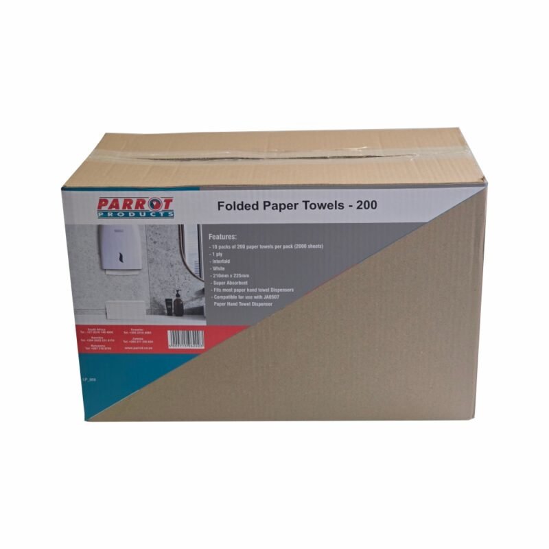 Wall Mounted Dispenser - Paper Towels 200 (Box Of 10)