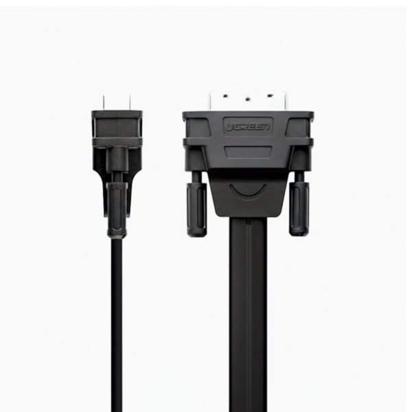UGREEN DVI-D 24+1 to VGA Active Video Adapter (Male to Female) – Black