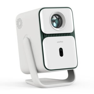 Wanbo T2 Ultra – 1080P 500ANSI Android 11 Smart Home Theatre Projector – White - Image 2