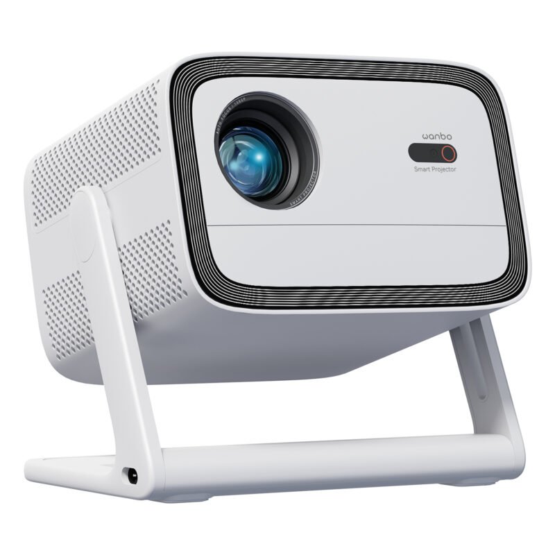 Wanbo VALI 1 – 1080P 900ANSI Android 11 Smart Home Theatre Projector – White