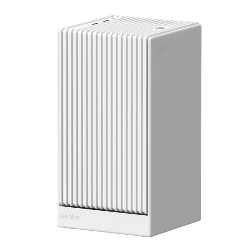 Wanbo Cube 2 Pro – 1080P 500ANSI Android 11 Smart Home Theatre Projector – White