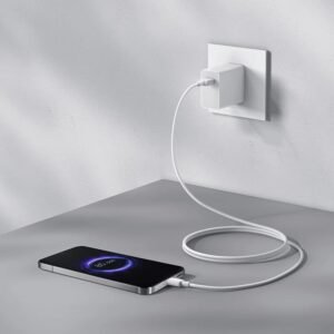 Xiaomi 3A USB-A to USB Type-C Cable 1M - White - Image 3