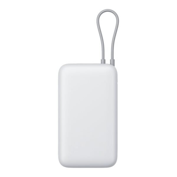 Xiaomi Power Bank 20000mAh (Integrated Cable) - Light Grey