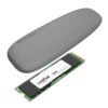Asus Cobble M.2 SSD Type-C Enclosure and Crucial E100 480GB NVMe Bundle - Grey