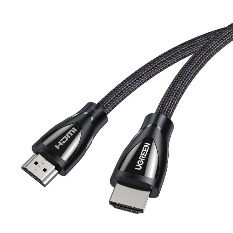 UGREEN HDMI 2.1 Male to Male Cable 2M (8K@60Hz | 4K@120Hz) – Black