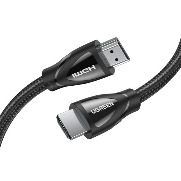 UGREEN HDMI 2.1 Male to Male Cable 2M (8K@60Hz | 4K@120Hz) – Black