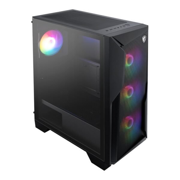 MSI MAG FORGE 130A Airflow ATX Gaming Chassis - Black