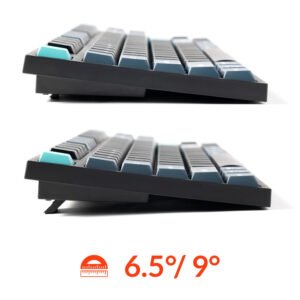 Keychron B33 80% TKL Wireless Keyboard and Mouse Combo – Black/Green - Image 7