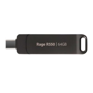 Patriot Rage R550 64GB USB3.2 Swing Type A to Type-C Flash Drive - Image 2