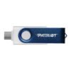 Patriot Xporter X550 32GB USB3.2 Swing Type A to Type-C Flash Drive