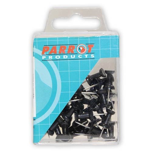 Push Pins (Boxed 30 – Black)