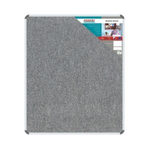 Bulletin Board Ribbed Aluminium Frame (1200x1000mm - Laurel)