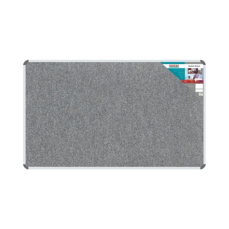 Bulletin Board Ribbed Aluminium Frame (1500x900mm - Laurel)