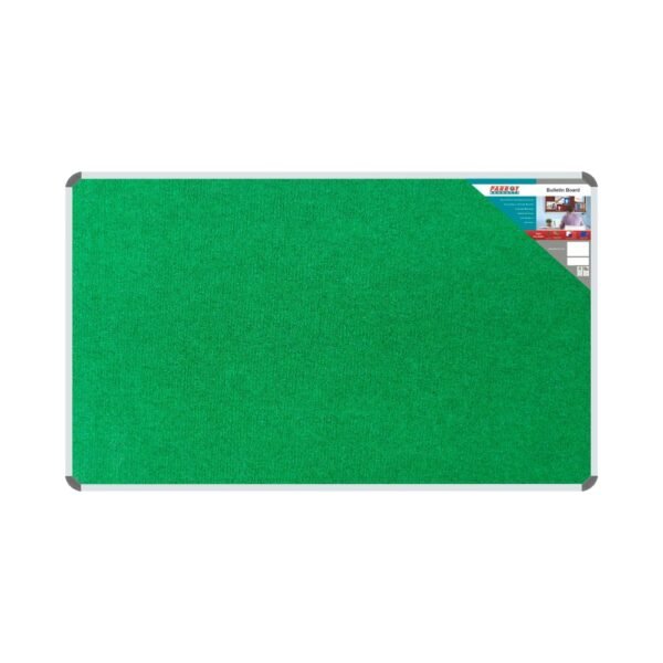 Bulletin Board Ribbed Aluminium Frame (1500x900mm - Palm)