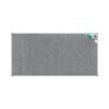 Bulletin Board Ribbed Aluminium Frame (2400x1200mm - Laurel)
