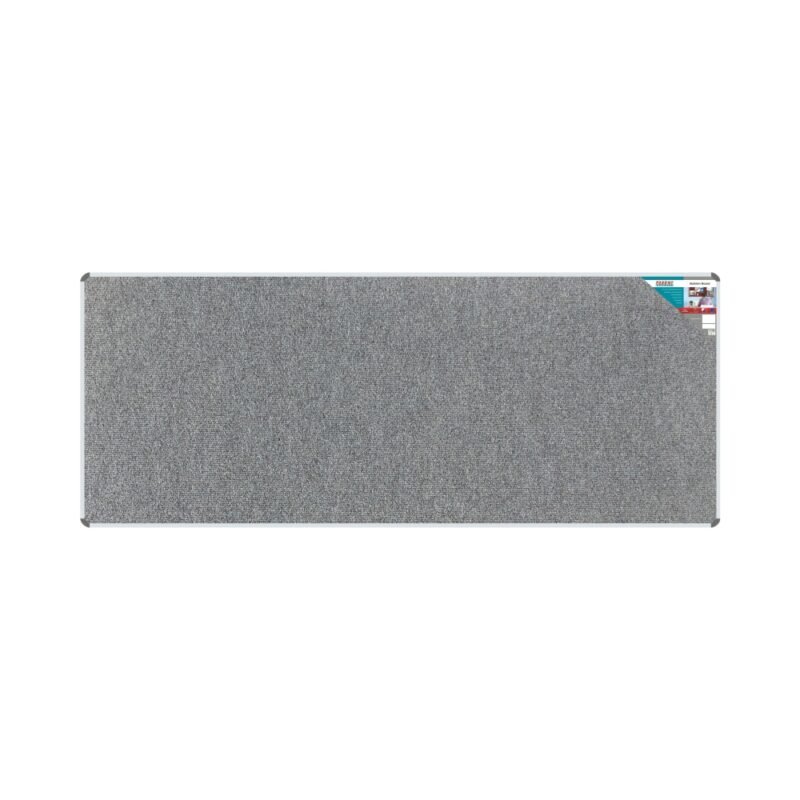 Bulletin Board Ribbed Aluminium Frame (3000x1200mm - Laurel)