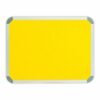 Info Board (Aluminium Frame - 600*450mm - Yellow)