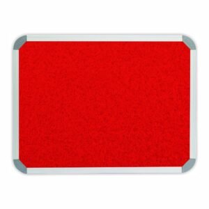 Info Board (Aluminium Frame - 900*600mm - Red)