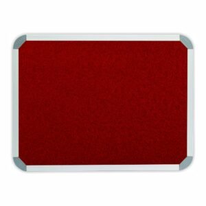 Info Board (Aluminium Frame - 900*600mm - Burgandy)