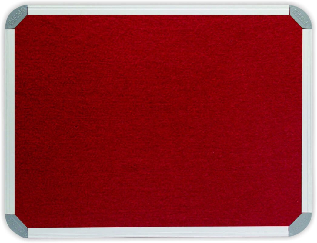 Info Board (Aluminium Frame - 1200*1000mm - Burgandy)