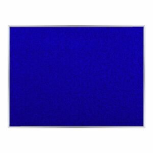 Info Board Alufine Frame (600 x 450mm - Royal Blue)
